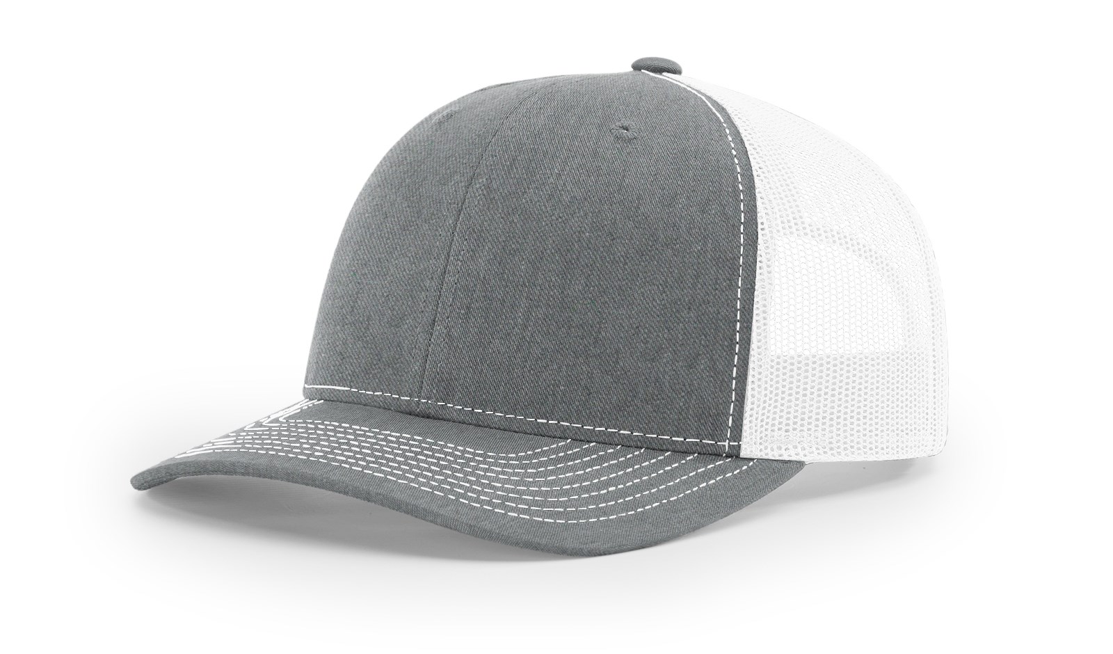 Richardson 112 Heather Grey/White Cap