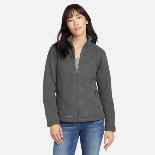 EB201 Eddie Bauer Ladies Embroidered Full Zip Fleece Jacket