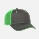 Charcoal/Neon Green