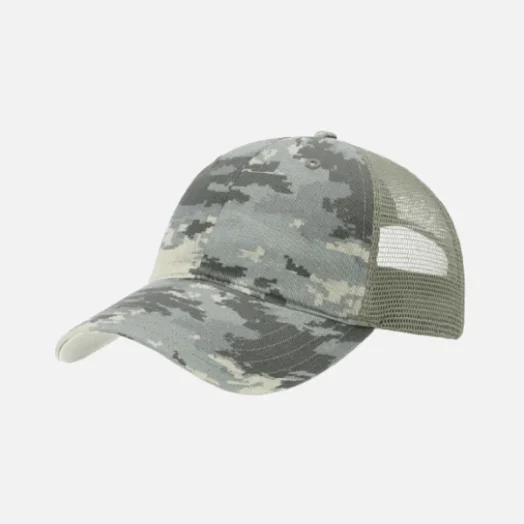 Richardson 111P Garment Washed Camo Trucker Hat