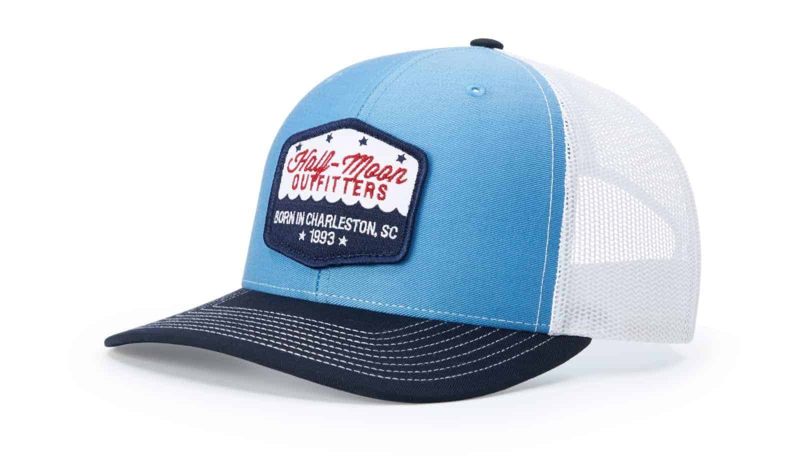 Custom Trucker Hat Richardson Cotton Soft Mesh Cap Snaps