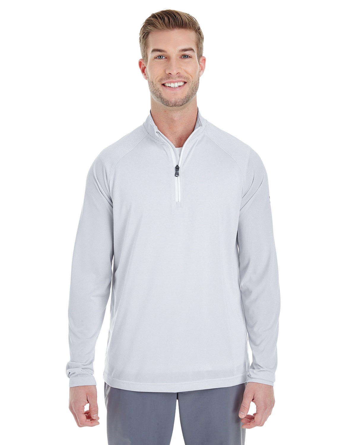 under armour striped quarter zip