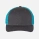Charcoal/Neon Blue