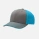 Charcoal/Neon Blue