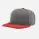 Charcoal/Red