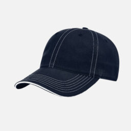 Richardson 325 Washed Relaxed Chino Twill Sandwich Visor Dad Hat