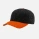 Black/Orange