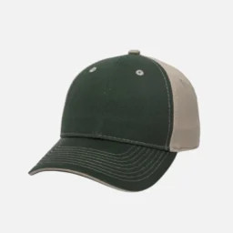 GWT-101 Outdoor Classic Two Tone Twill Cap with Contrasting Sandwich Visor and Eyelets