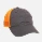 Charcoal/Neon Orange