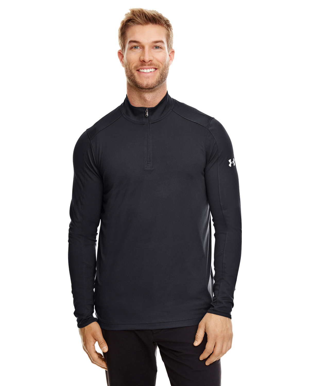 black under armour quarter zip