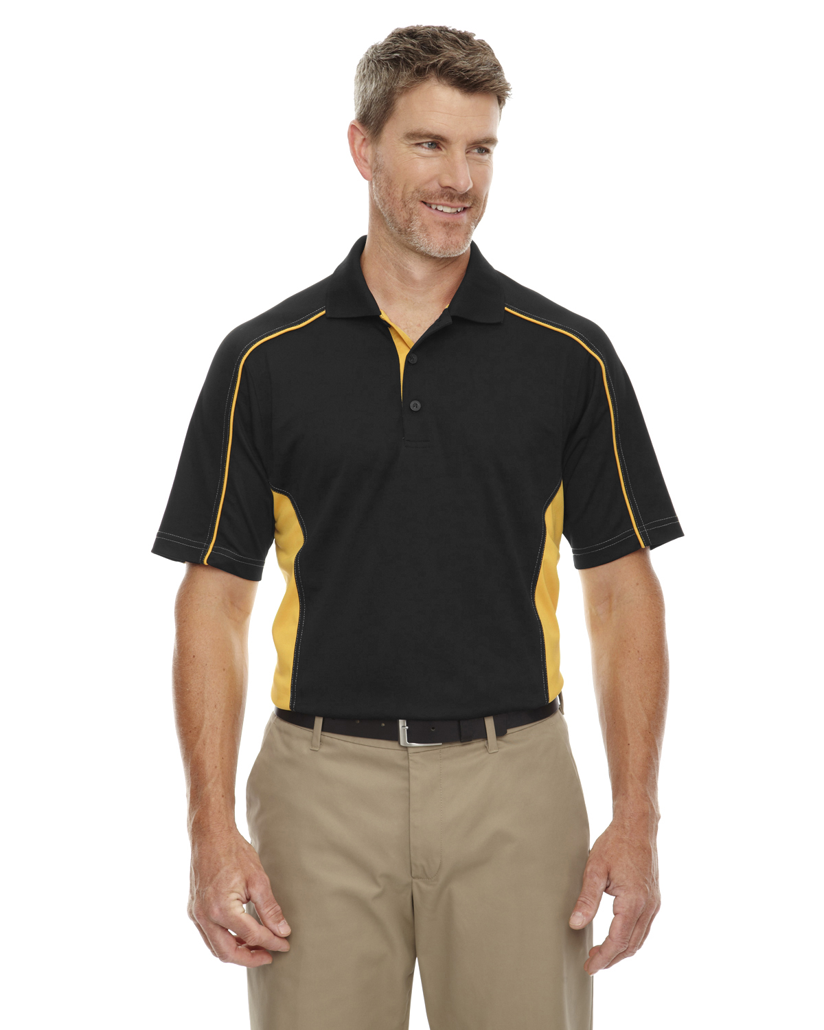 Ash City Mens/ Plus Color-Block Polo Shirt