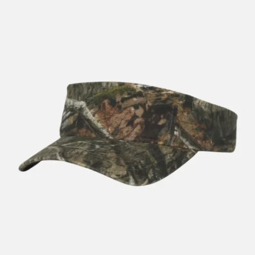 CGWV-100 Outdoor Cap Garment Washed Camo Visor