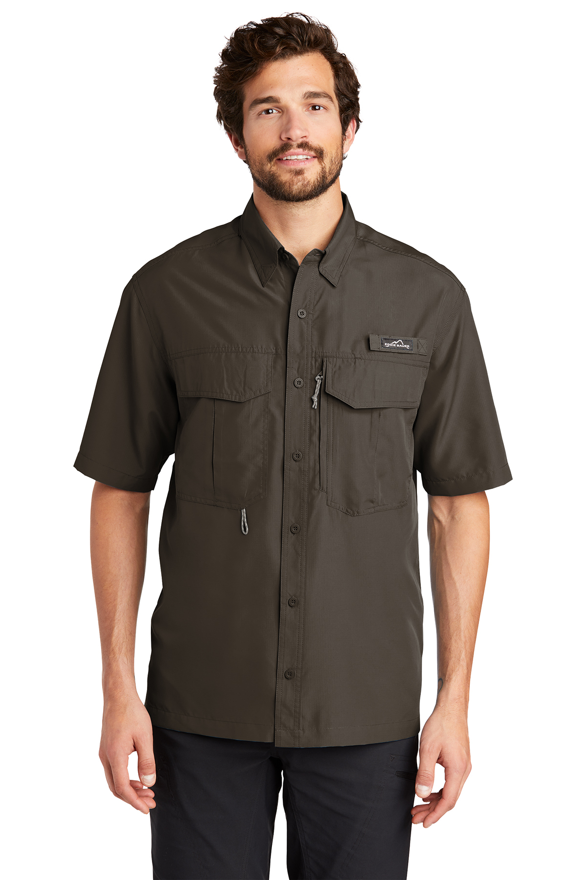 EB602 Eddie Bauer Short Sleeve Performance Fishing Shirt » San Saba Cap