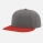 Charcoal/Red