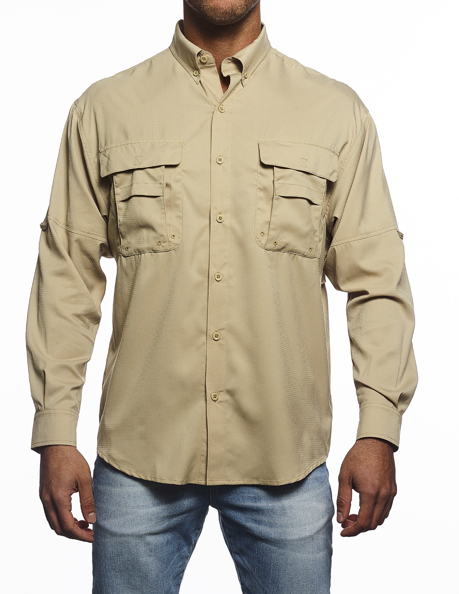 LONG SLEEVE FISHING SHIRT SSC-FS9889 » San Saba Cap