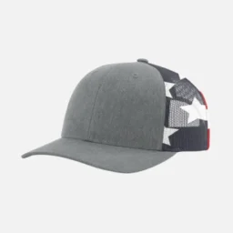 Richardson 112PM Printed Mesh Trucker Cap with Embroidered Front Patch