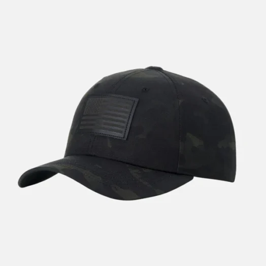 Richardson 863 Structured Multicam Cap Front Panel Embroidery