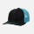 Black/Neon Blue/Black