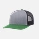 Heather Grey/Lt Charcoal/Green