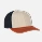 Heathered Stone/Navy/Rust