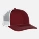 Maroon/White