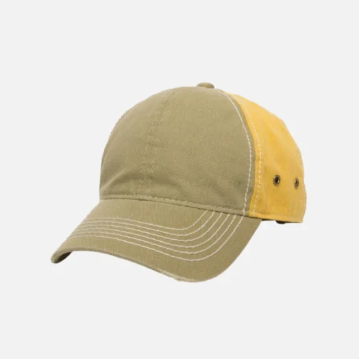 PDT-800 Outdoor Cap Pigment Dye Weathered Cotton With Front Panel Embroidery