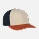 Heathered Stone/Navy/Rust
