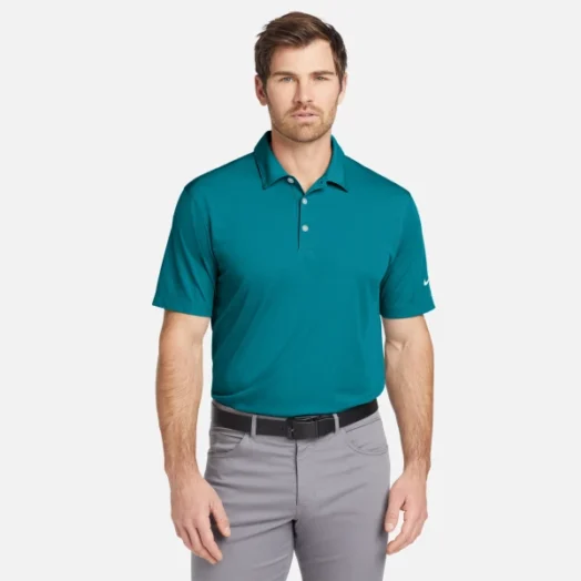 637167 Nike Dri-FIT Vertical Mesh Polo