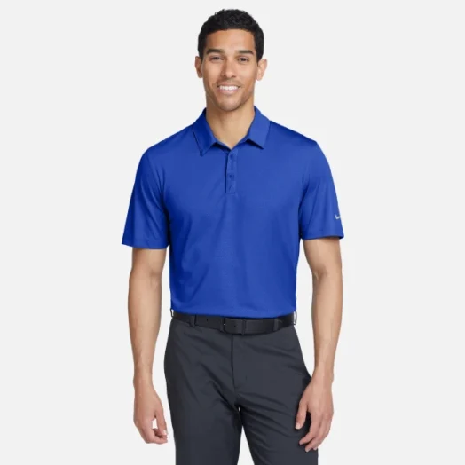 838964 Nike Dri-FIT Embossed Tri-Blade Polo