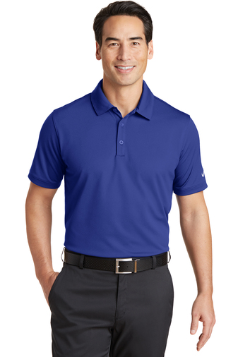 royal blue dri fit polo