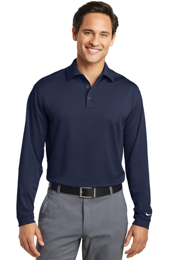 nike men's long sleeve golf shirts