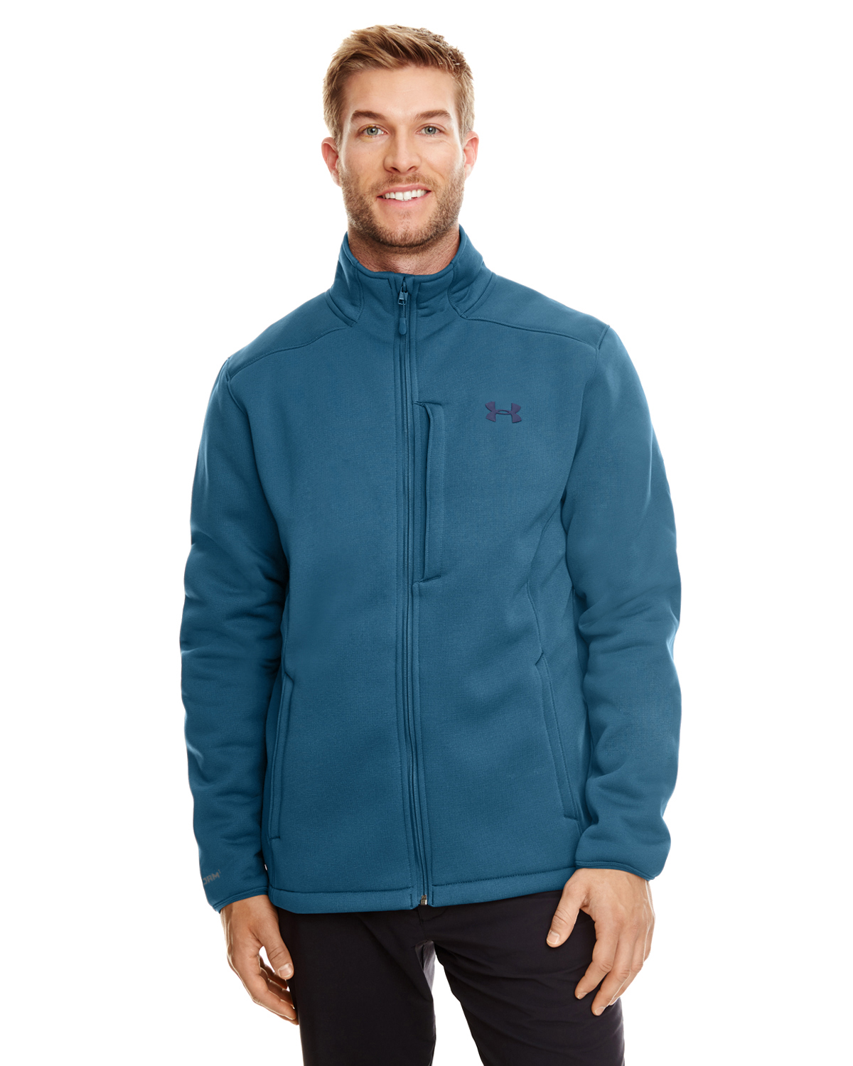 under armour teal jacket