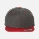 Dark Heather/Red