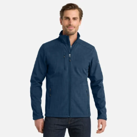 EB532 Eddie Bauer Shaded Crosshatch Soft Shell Jacket