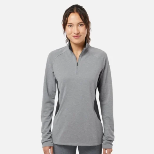 A281 Adidas Women's Lightweight Quarter-Zip Pullover