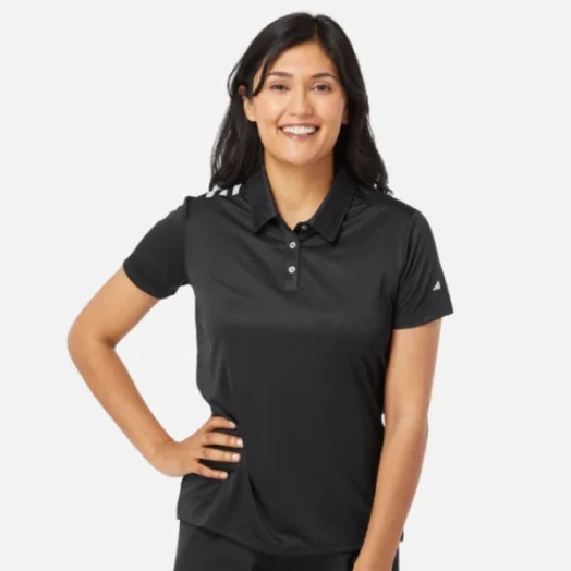 A325 Adidas Women's 3-Stripes Shoulder Sport Shirt