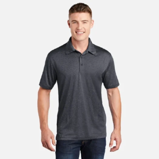 ST660 Sport-Tek Heather Contender Polo