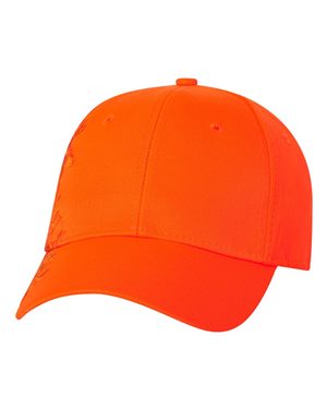 blaze orange running hat