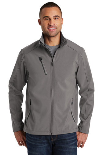 J324 Port Authority Welded Soft Shell Jacket San Saba Cap