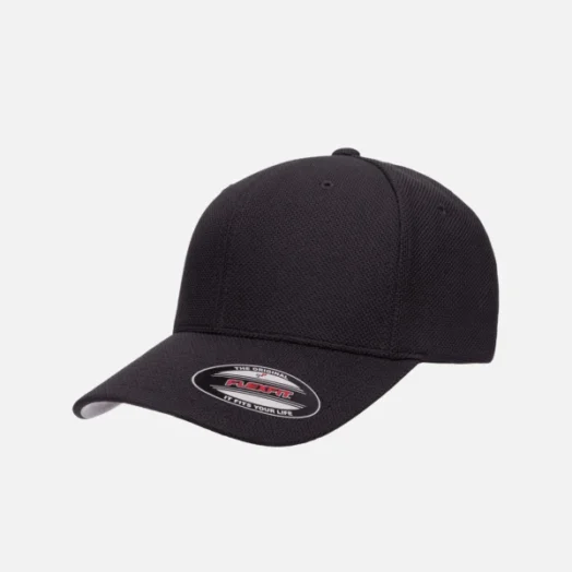 6577CD Flexfit Adult Cool & Dry Piqué Mesh Cap