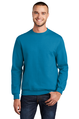 PC78 Port & Company Core Fleece Crewneck Sweatshirt » San Saba Cap