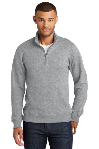 Cotton fleece 1 4 zip sweatshirt Clearance