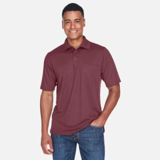 88181P Core 365 Men's Origin Performance Piqué Polo with Pocket