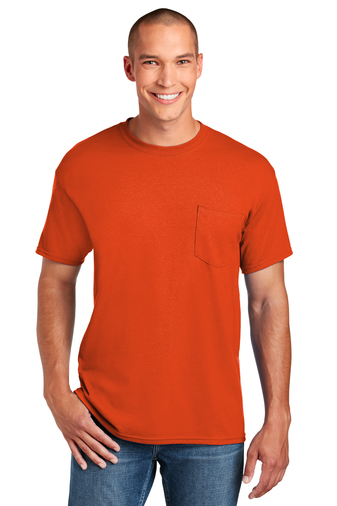 8300 Gildan DryBlend 50 Cotton/50 Poly Pocket T-Shirt » San Saba Cap