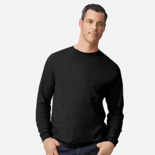 8400 Gildan®-DryBlend® 50 Cotton/50 Poly Long Sleeve T-Shirt