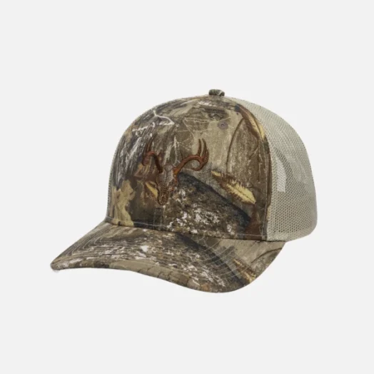 OC771 CAMO OUTDOOR CAP with Cap Front Panel Embroidery