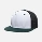 White/Black/Dark Green