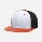 White/Black/Orange