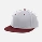 Silver/Maroon