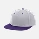 Silver/Purple